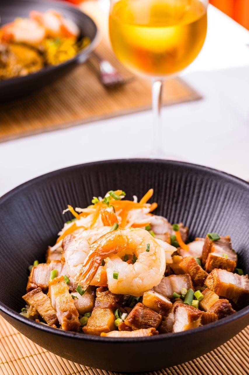 Babi Pangang y Udang